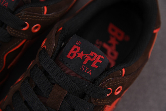 a bathing ape bape sta low copshoe bp-024