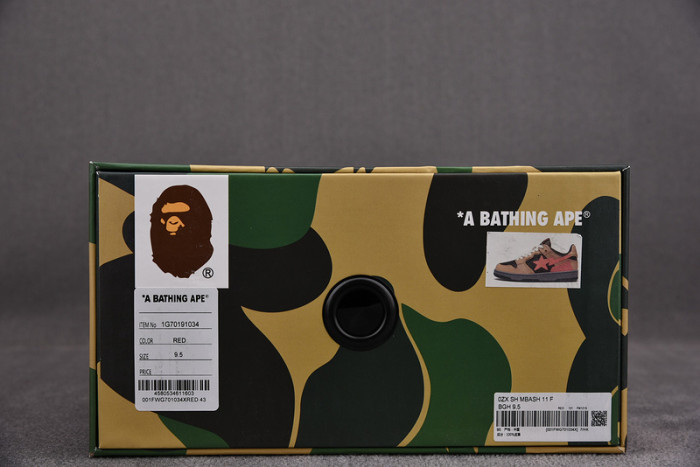 a bathing ape bape sta low copshoe bp-012