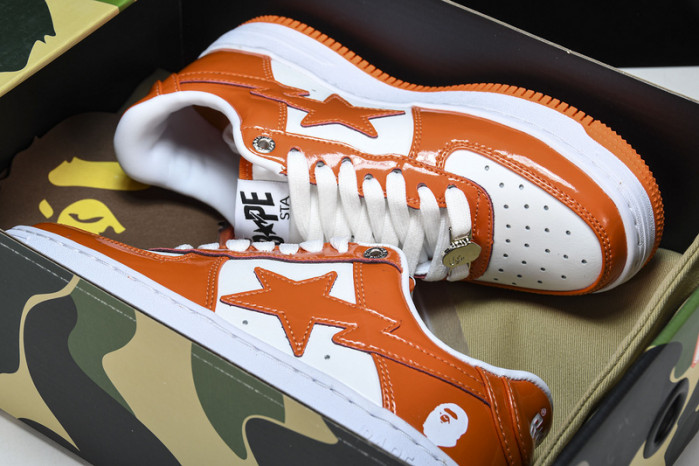 a bathing ape bape sta low copshoe bp-033