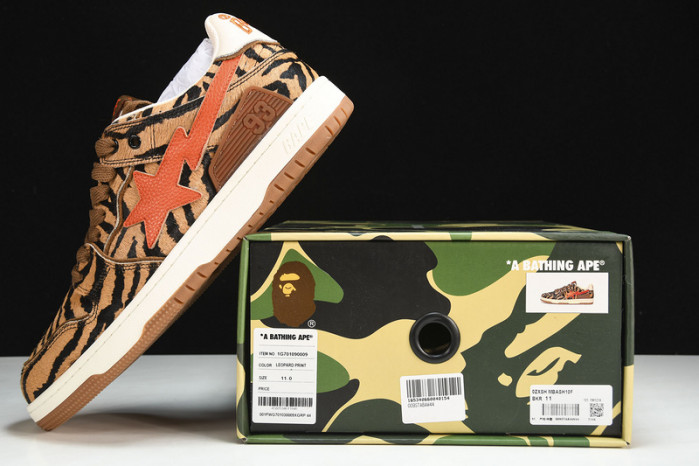 a bathing ape bape sta low copshoe bp-186