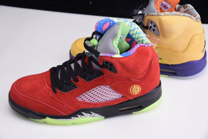 air jordan 5 solar orange what the cz5725-700