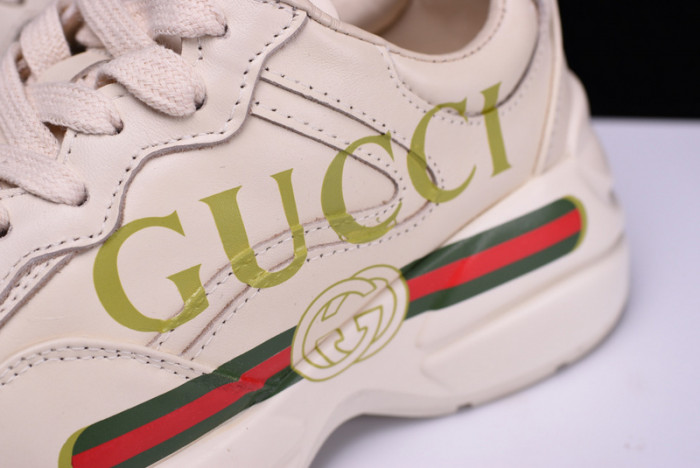 gc logo rhyton vintage trainer sneaker