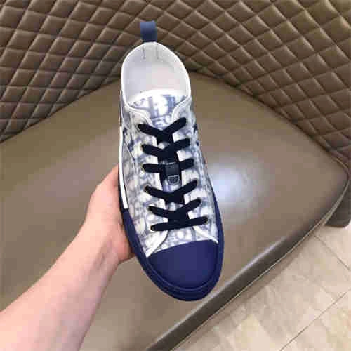 Reliable DR B23 LOW TOP OBLIQUE SNEAKER BLUE 1160