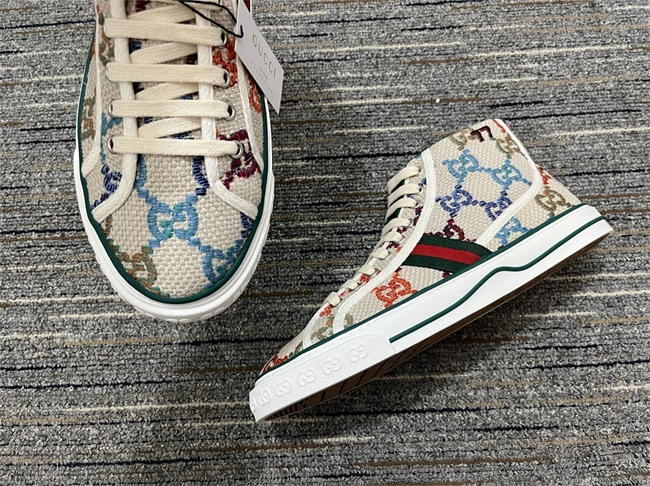 vibrant G*u*i high top sneaker 221