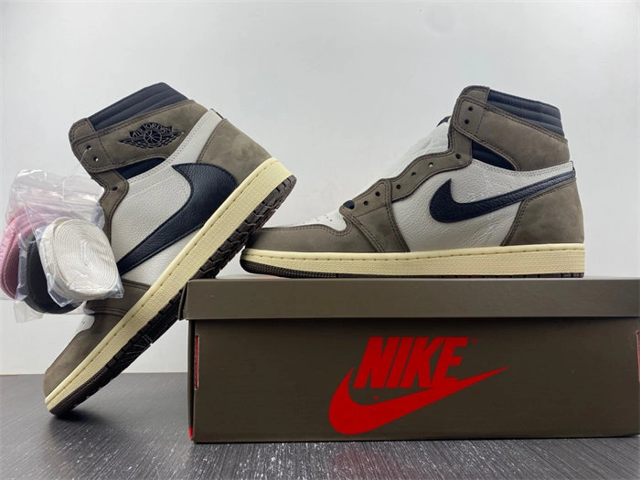 Jordan 1 Retro High Travis Scott Mocha CD4487- Practical 3582