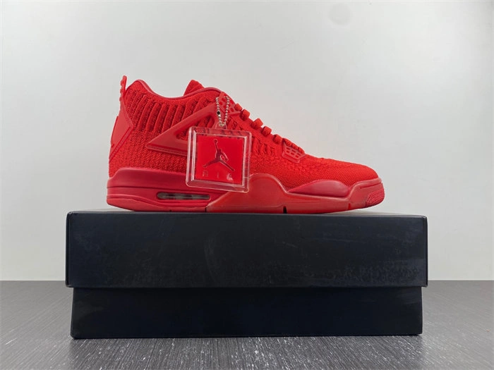 Jordan 4 Retro Flyknit Red AQ3559- Sophisticated 3937