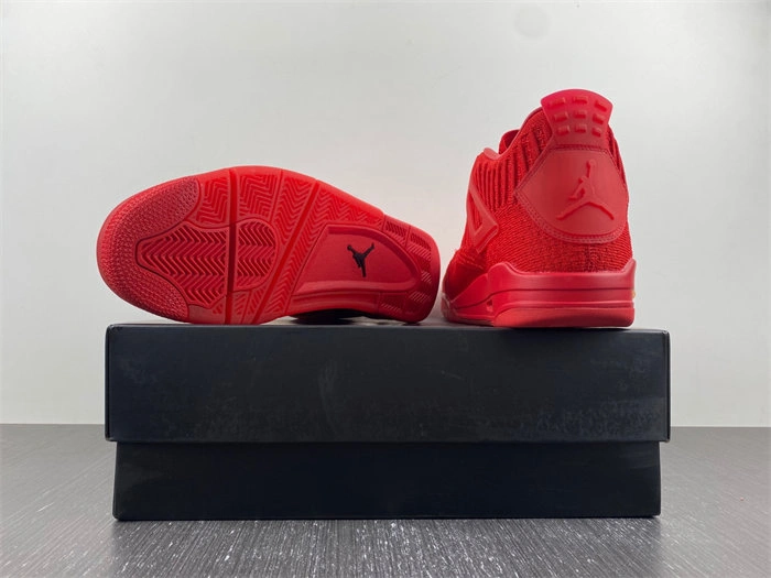 Jordan 4 Retro Flyknit Red AQ3559- Sophisticated 3937