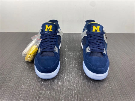 Jordan 4 Retro Michigan AJ4- Soft 3938