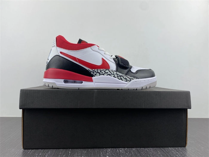 Jordan Legacy 312 Low Chicago Red CD7069- Lightweight 4201