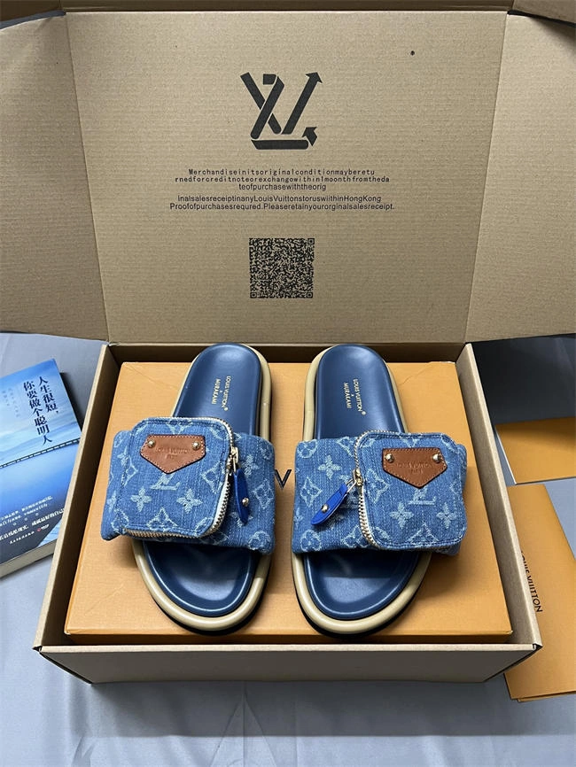 Breathable Lv Slipper Orginal 5576