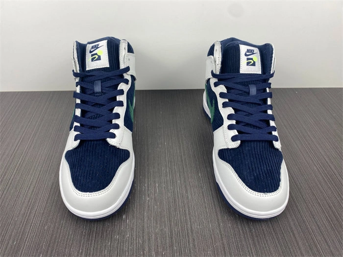 SunProtective Nike Dunk High Sports Specialties White Navy DH0953- 4776