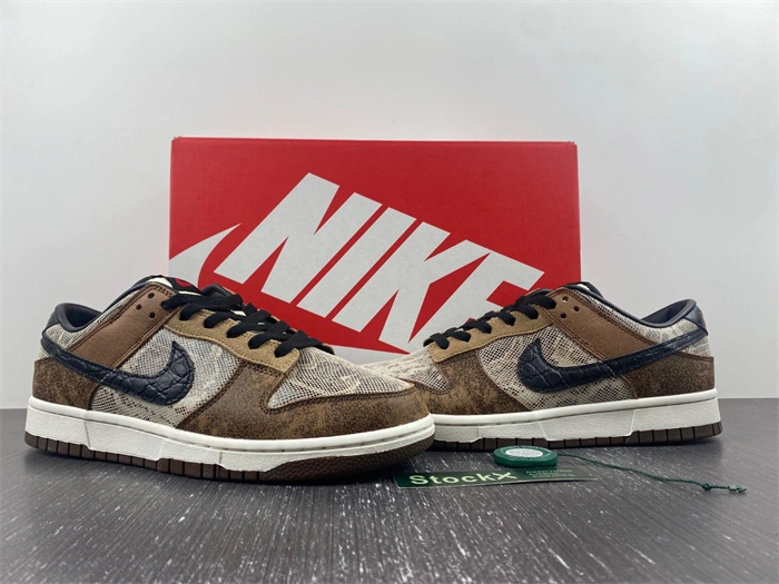 Nike Dunk Low CO.JP Brown Snakeskin FJ5434- BestValue 4625