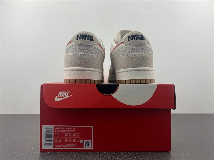 TimelessDesign Nike Dunk Low SE 85 Double Swoosh Sail Orange DO9457- 4674