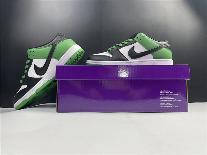 Casual Nike SB Dunk Low Green BQ6817- 4911