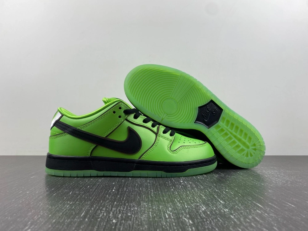 Nike SB Dunk Low x The Powerpuff Girls FZ8319- Breathable 4570