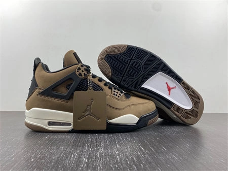 Travis Scott x Air Jordan 4 Retro Brown AJ4- ZeroBulk 3936